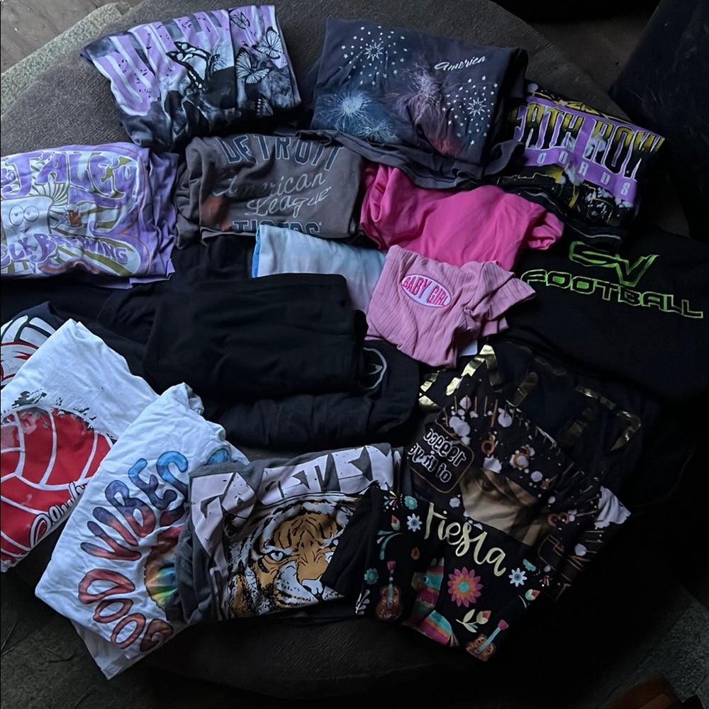 Colorful Graphic T-Shirts Collection